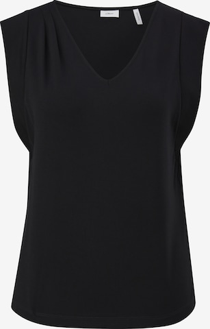 s.Oliver BLACK LABEL T-shirt i svart: framsida