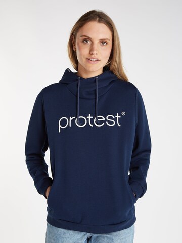 PROTEST Pullover 'CLASSIC LOGO HOODY'‌‌‌‌‌ in Blau: Vorderseite