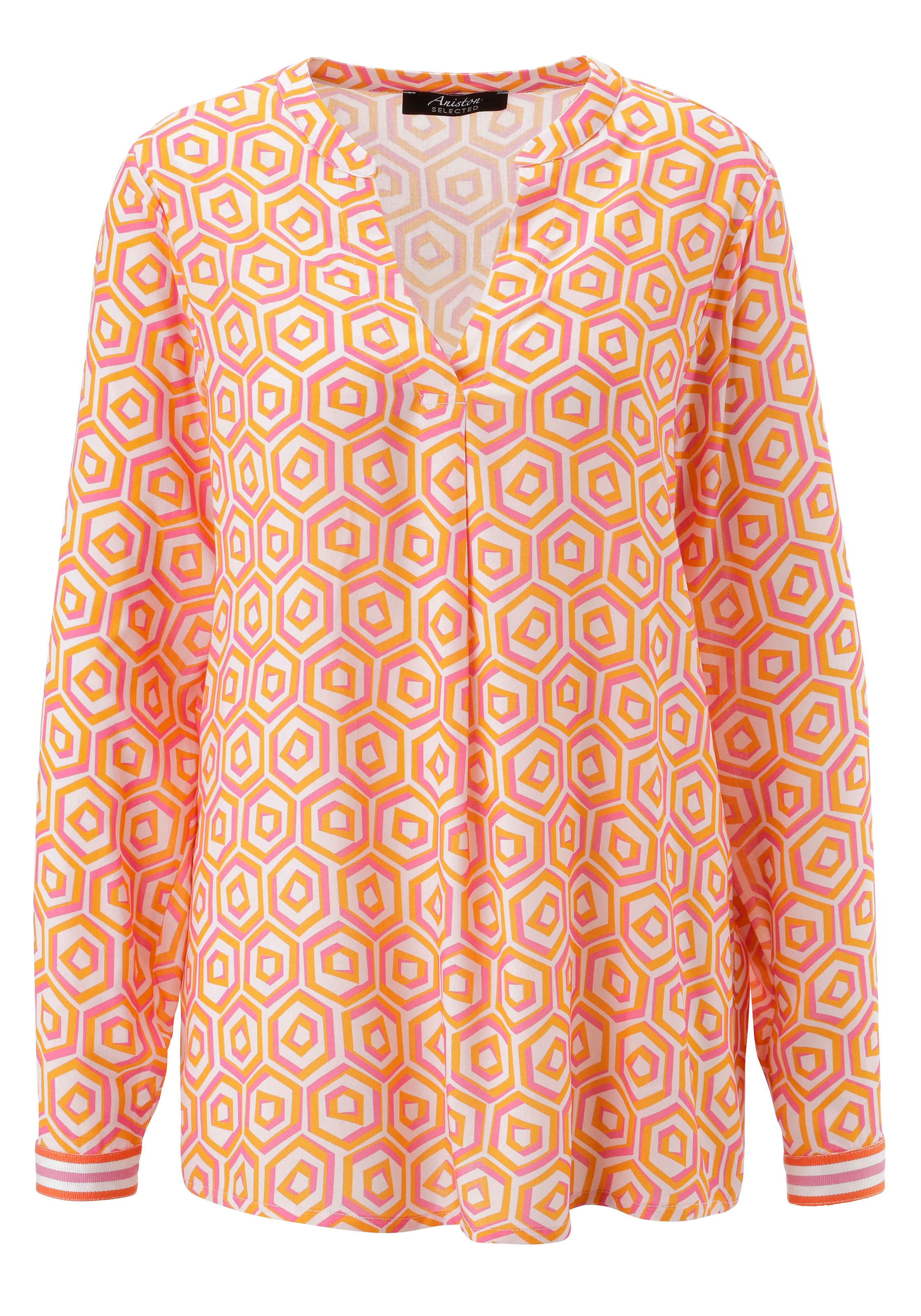 Aniston SELECTED Blouse in Orange: front