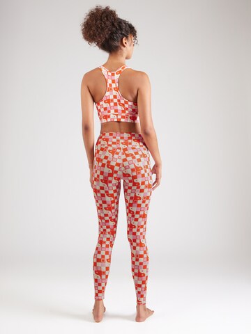 Skinny Pantalon de sport 'DAYANDNIGHT' Hey Honey en rouge