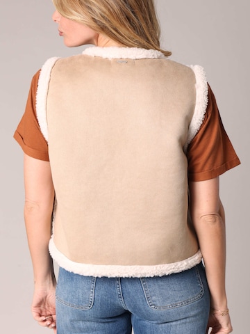 Gilet 'Svany' Deeluxe en beige