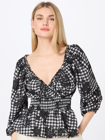 Dorothy Perkins Bluse in Schwarz: predná strana