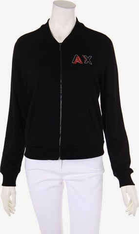 ARMANI EXCHANGE Sweater & Cardigan in M in Black: front