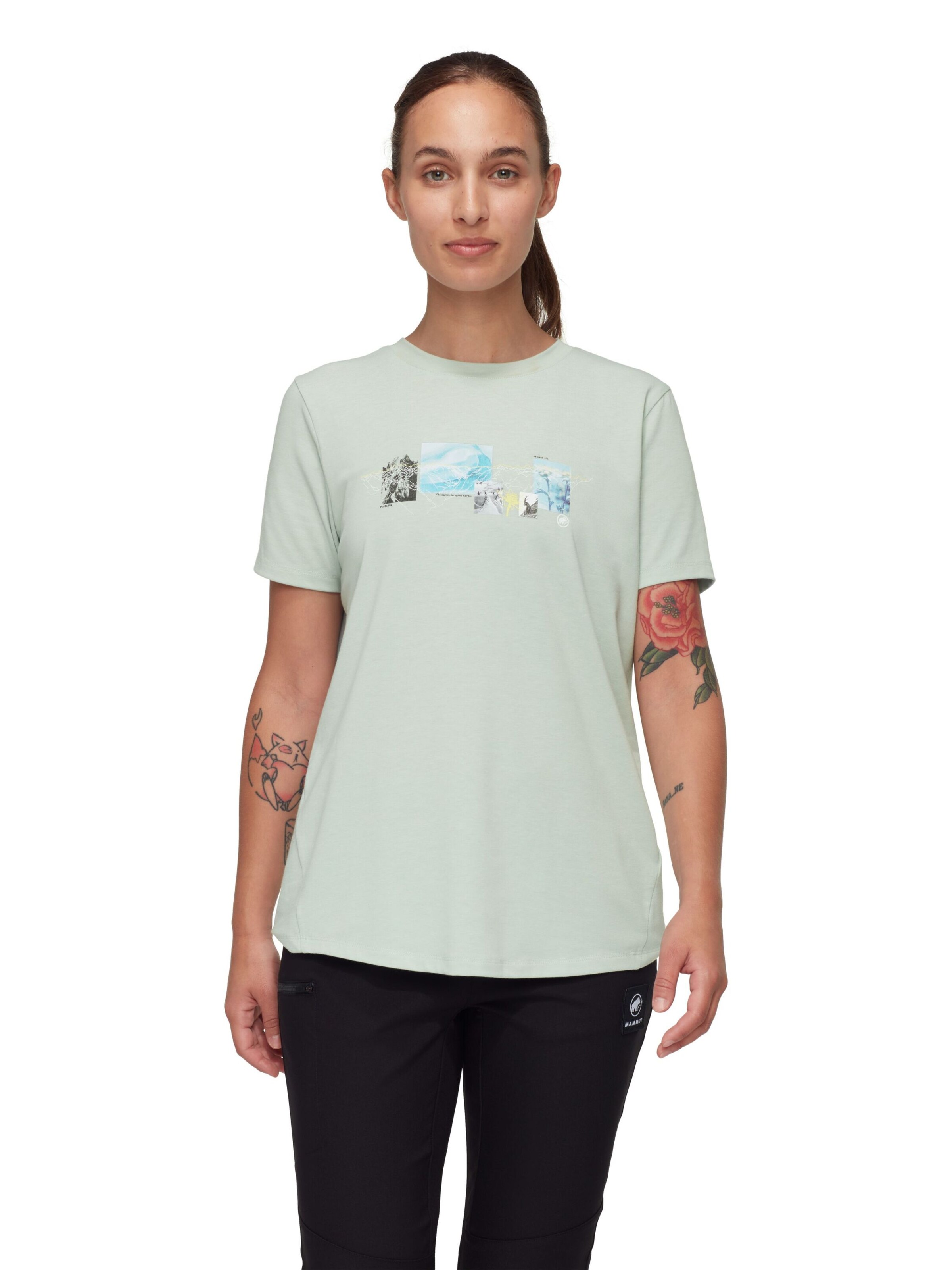 MAMMUT Funktionsshirt 'Mountain 3308M' in Grün: Vorderseite