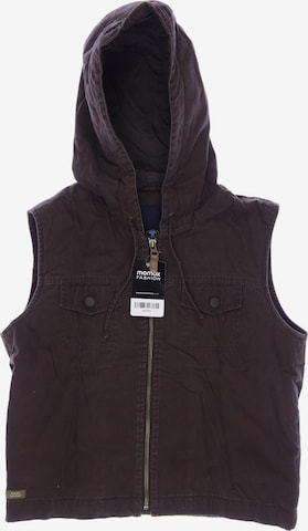 TOM TAILOR Vest in S in Brown: front