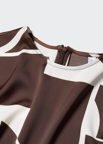 MANGO Dress 'Ivanka2' in Brown