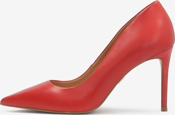 Kazar Pumps in Red: front