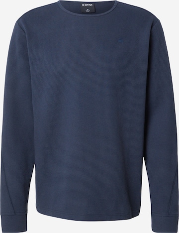 T-Shirt G-STAR en bleu : devant