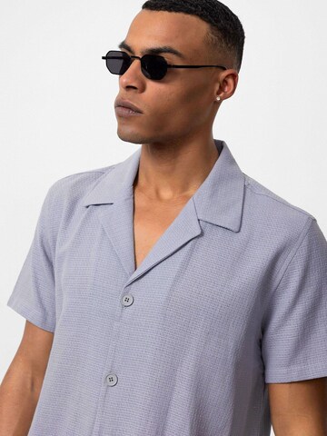 Antioch Regular fit Button Up Shirt 'Manama' in Grey
