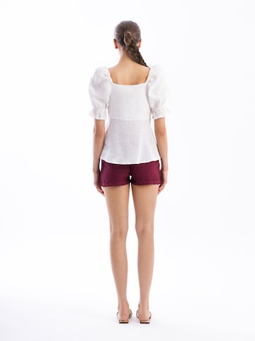 Haris Cotton Blouse 'Haris Cotton' in Wit