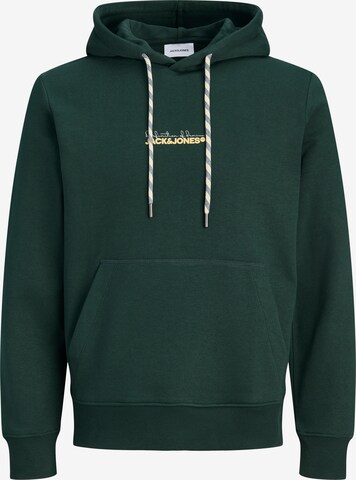 JACK & JONES Sweatshirt in Green: front