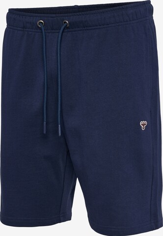 Hummel - regular Pantalón en azul