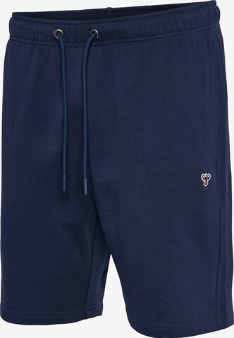 Hummel Regular Sportshorts in Blau