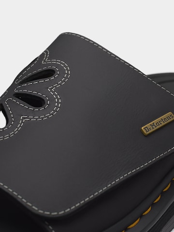 Dr. Martens Klapki 'ZebZag' w kolorze czarny