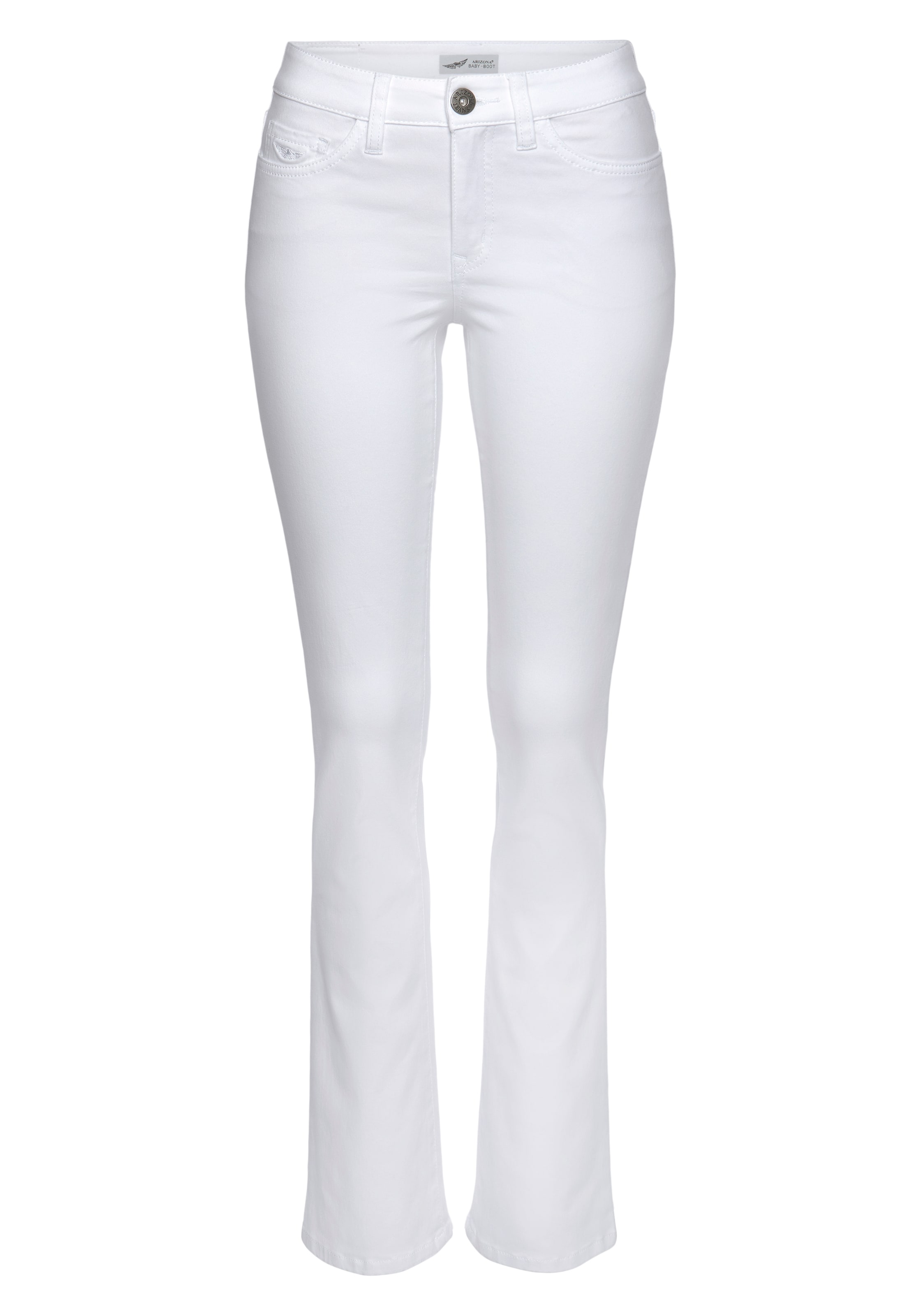 ARIZONA Jeans in White: front