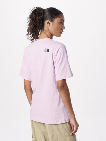 THE NORTH FACE T-Shirt 'Simple Dome' in Lila