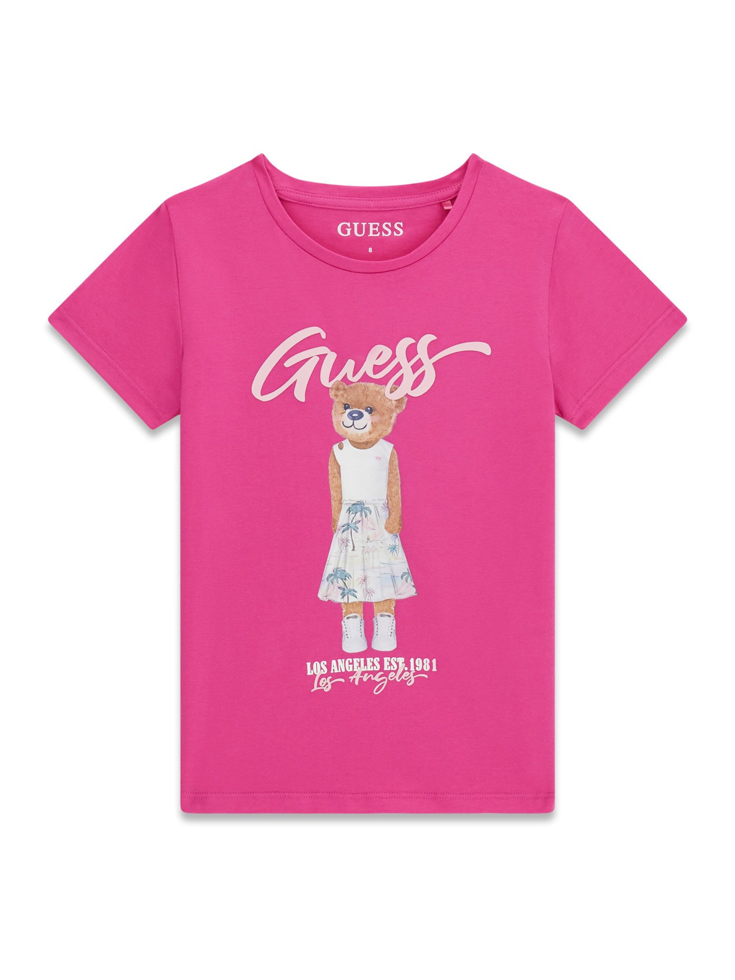 GUESS Футболка в Лиловый: спереди