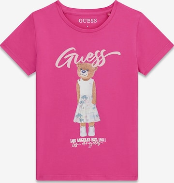 GUESS Футболка в Лиловый: спереди