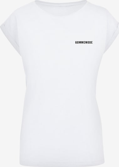 F4NT4STIC Shirt in de kleur Zwart / Wit, Productweergave
