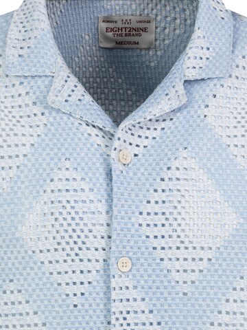 Eight2Nine Regular fit Button Up Shirt in Blue