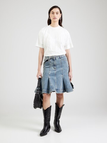 T-shirt 'YASFRINA' YAS en blanc
