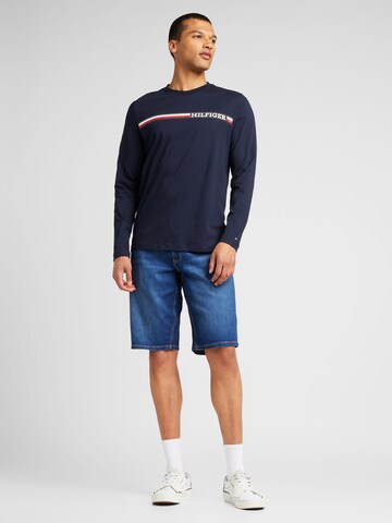 TOMMY HILFIGER Shirt in Blau