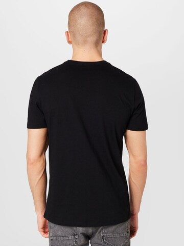 GAP Regular Fit T-Shirt 'BAS' in Schwarz