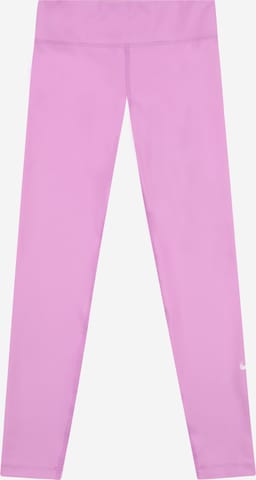 Pantaloni sportivi di NIKE in rosa: frontale