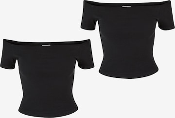 Urban Classics - Camisa em preto: frente