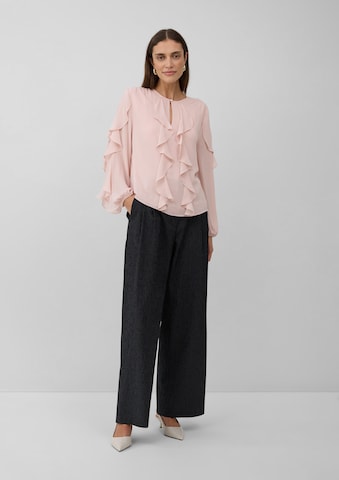 s.Oliver BLACK LABEL Blouse in Pink