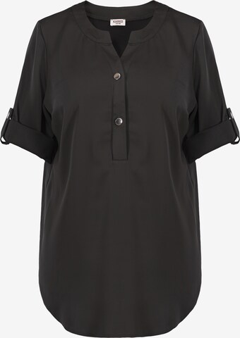 Karko Blouse 'DAFNE' in Black: front