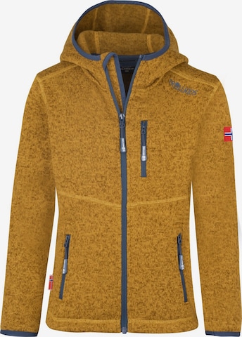 TROLLKIDS Fleece Jacket in Red: front
