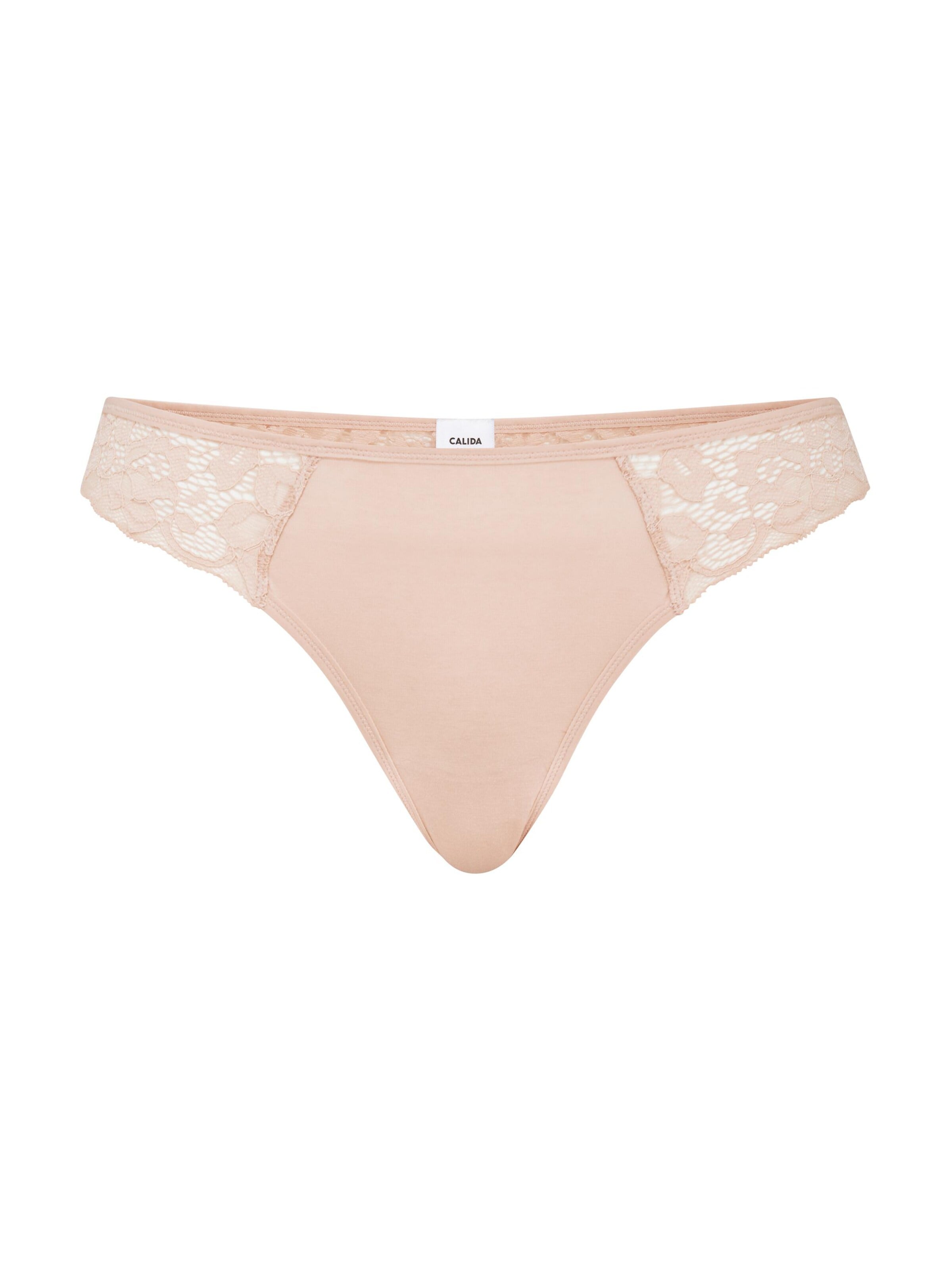 CALIDA String 'Natural Comfort Lace'‌‌‌‌‌‌ in Pink: Vorderseite