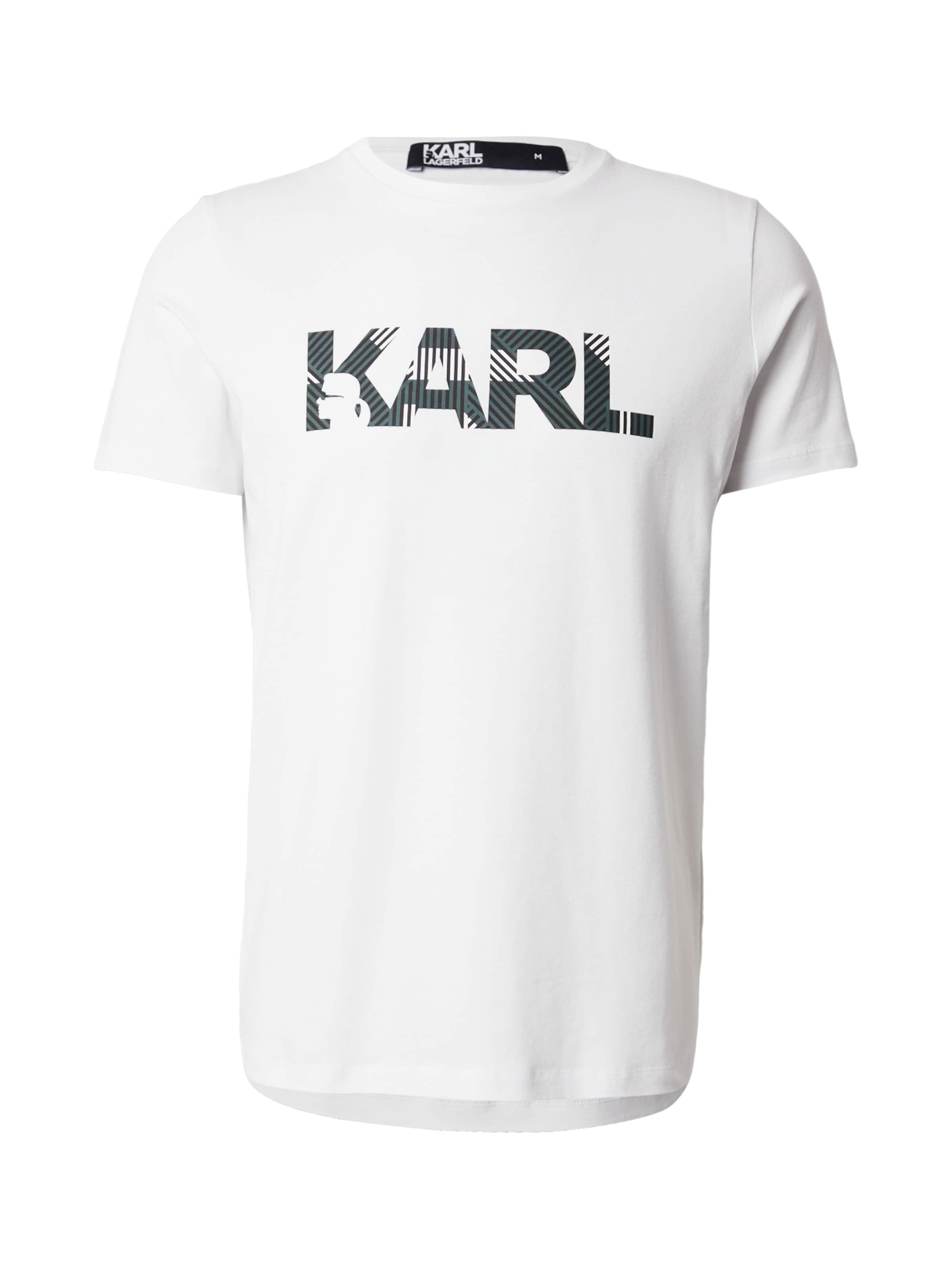 Karl Lagerfeld T-shirt i vit: framsida