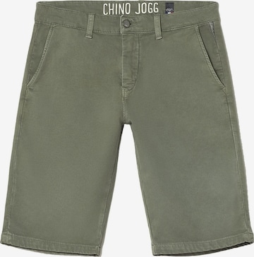 Pantalon Le Temps Des Cerises en vert : devant