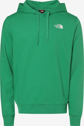 THE NORTH FACE Sweatshirt in Grün: predná strana