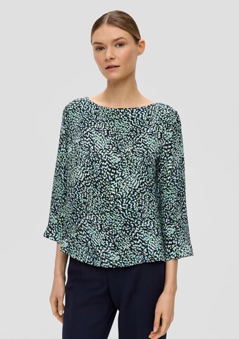 s.Oliver BLACK LABEL Blouse in Blue: front