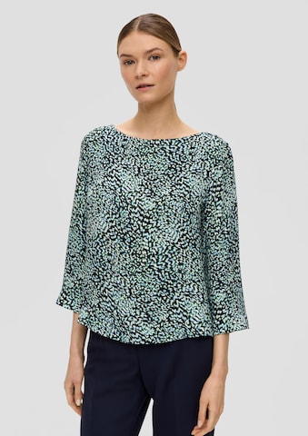 s.Oliver BLACK LABEL Blouse in Blauw: voorkant