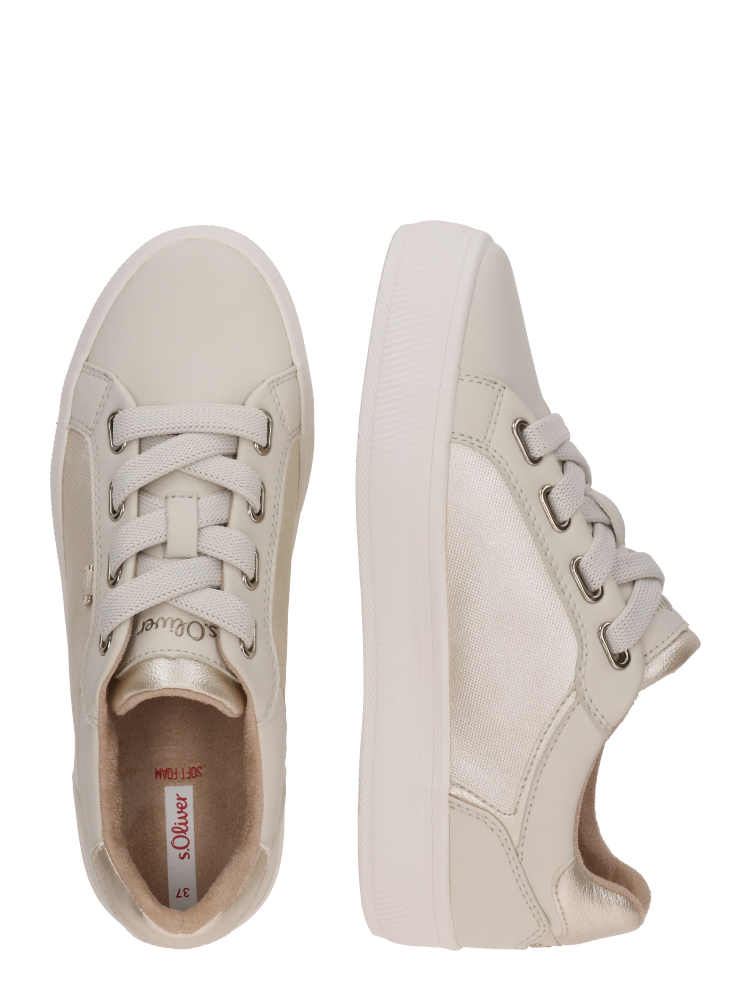 s.Oliver Sneaker in Beige