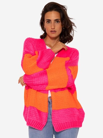 SASSYCLASSY Oversized kardigan – pink