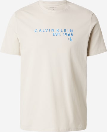 Calvin Klein Jeans Paita värissä valkoinen: etupuoli