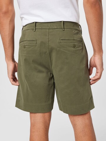 Abercrombie & Fitch Normální Kalhoty se sklady v pase – zelená