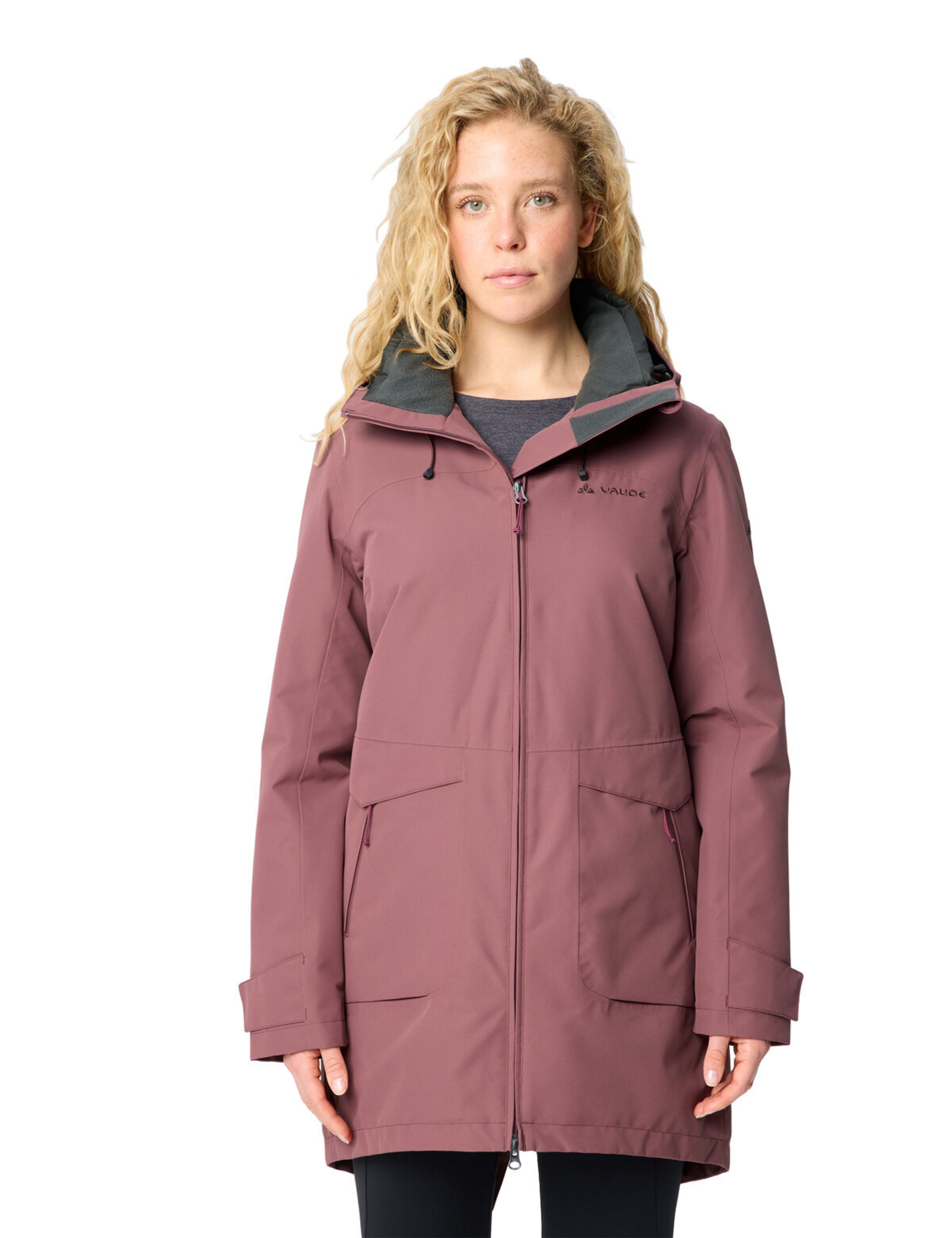 VAUDE Outdoor jacket 'Skomer III' in Red: front