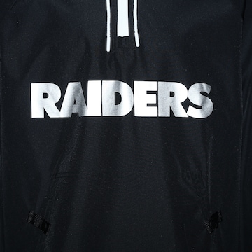 NEW ERA Tussenjas 'NFL Overlap Logo Las Vegas Raiders' in Zwart