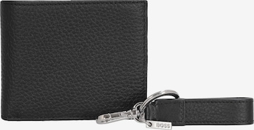 HUGO BOSS Portemonnaie in Schwarz: Vorderseite