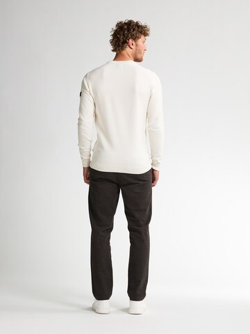 Pull-over Petrol Industries en blanc