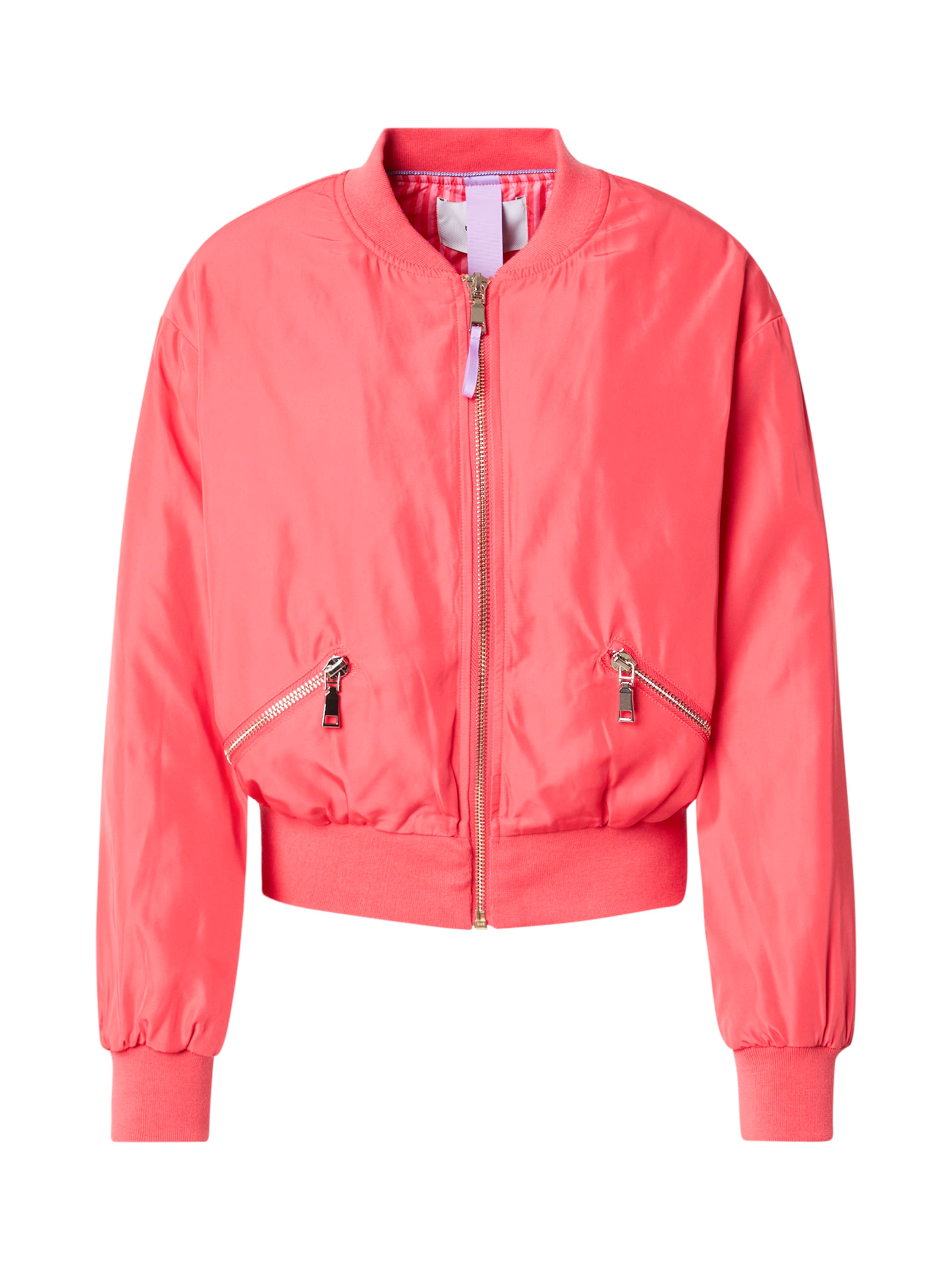 NÜMPH Tussenjas 'NUNora' in Rood: voorkant