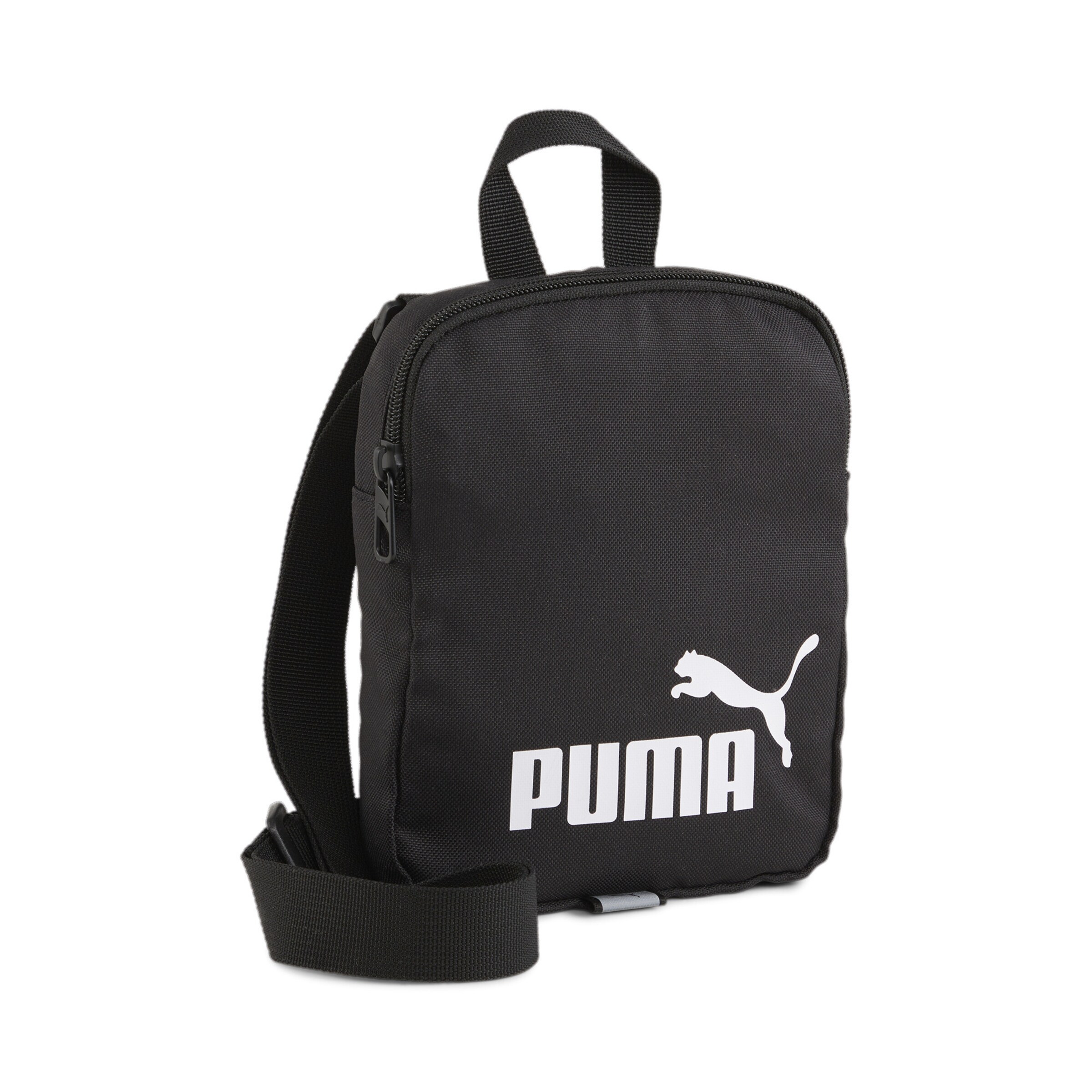 PUMA Crossbody Bag in Black: front