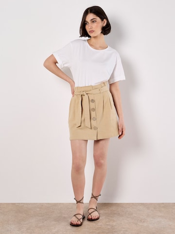 Jupe Apricot en gris : devant