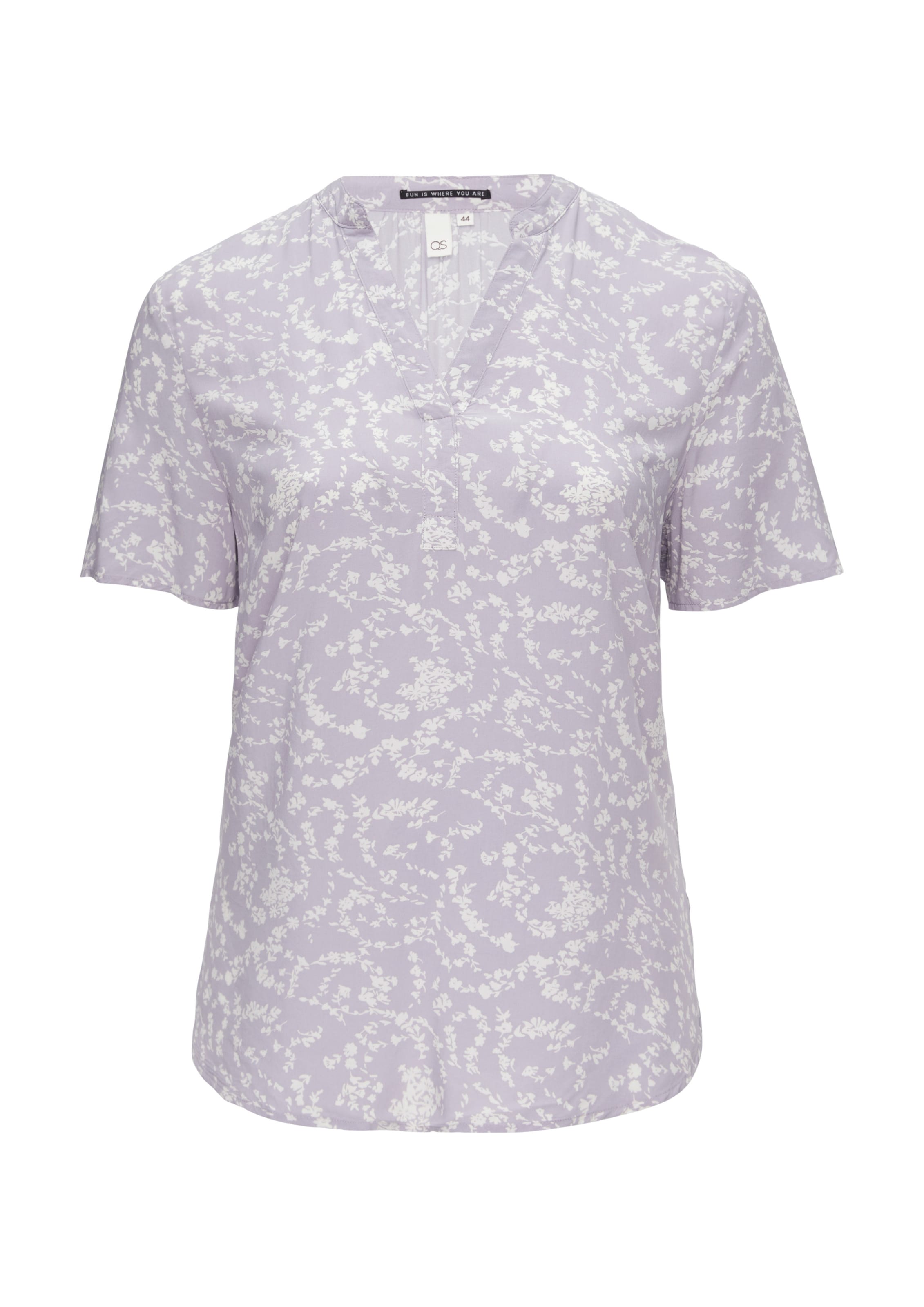 QS Bluse in Lila: Vorderseite